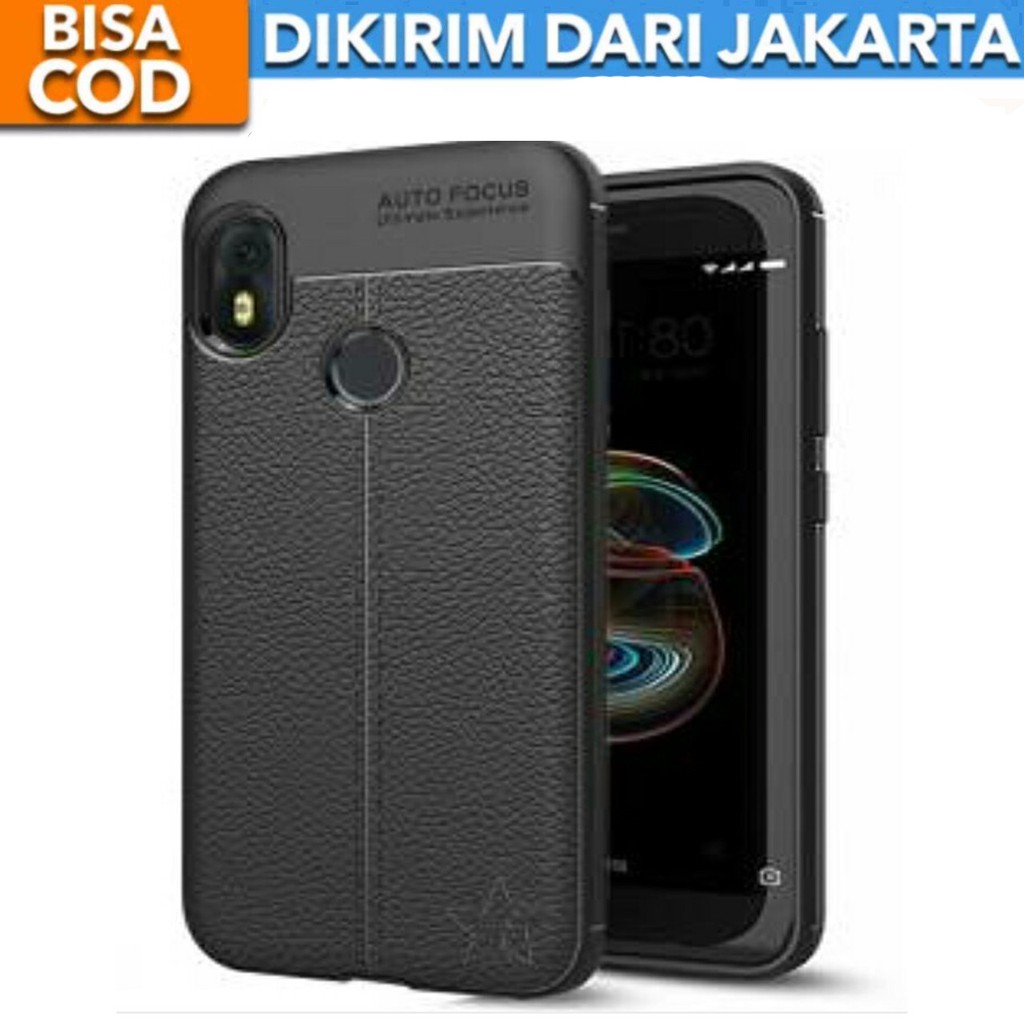 Case Auto Focus Xiaomi Redmi Note 5 Leather Experience SoftCase Slim Ultimate / Casing Kulit