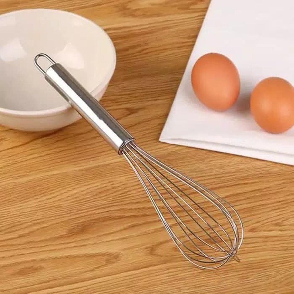 INFY - R757 Pengocok / Kocokan Telur / Telor / Egg Whisk / Kocokan Kue Stainless Besar | Sedang | Kecil