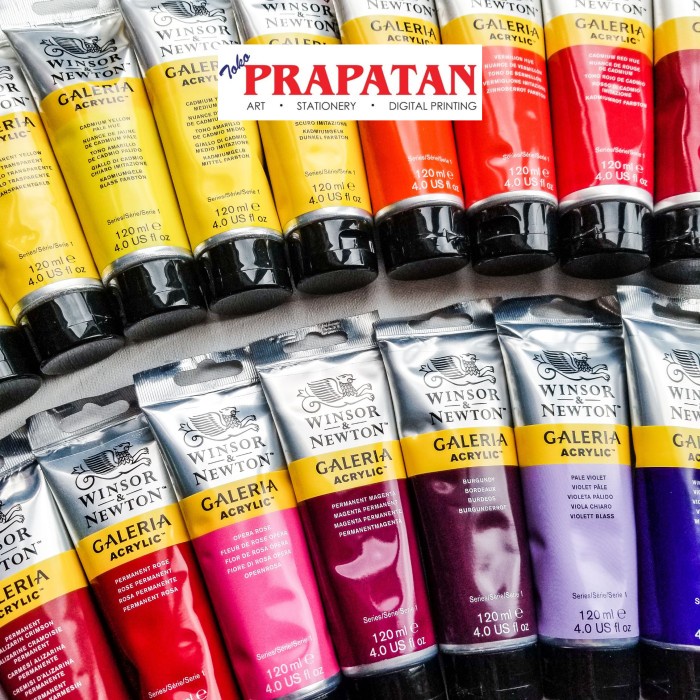 

(TERLARIS) WINSOR & NEWTON ACRYLIC COLOR / CAT AKRILIK 120ML - Pale Lemon