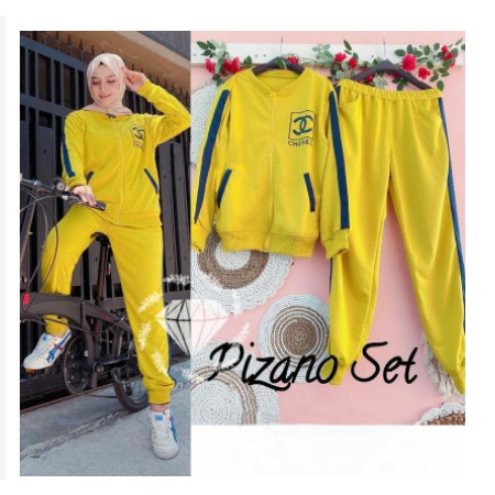 Baju Setelan Kulot Wanita Dewasa Muslimah Jumbo Kekinian Terbaru 2021 ST Tunik Fashion Muslim LD 110