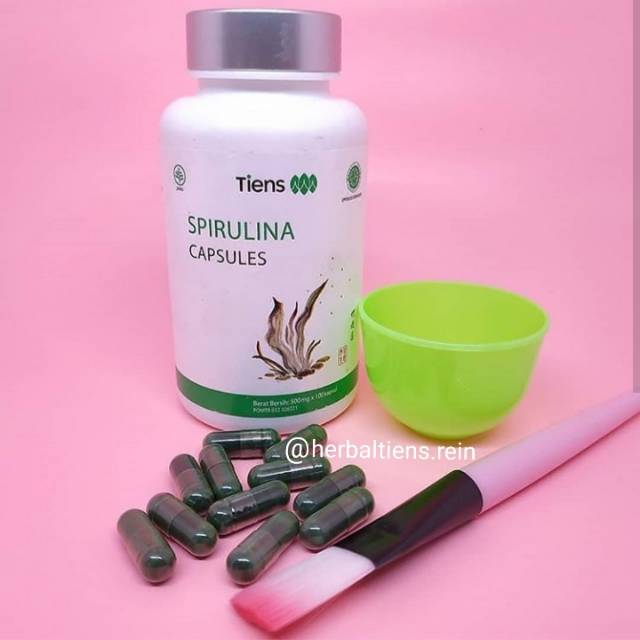 Masker wajah Spirulina 100% ori produk TIENS