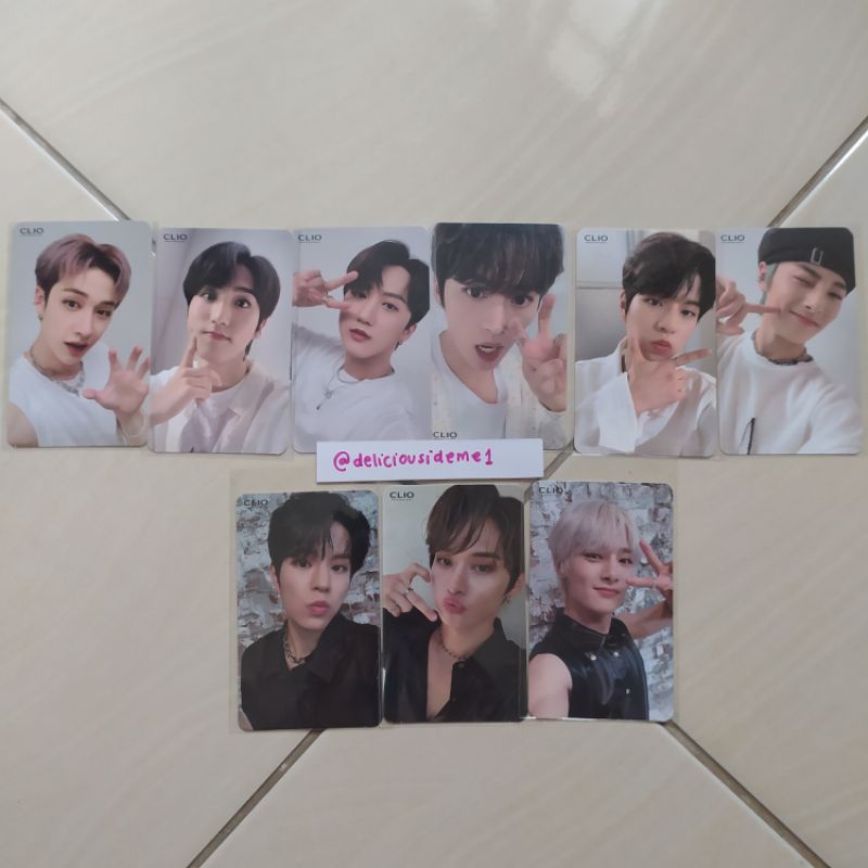 STRAY KIDS SKZ Clio Mild SPICY Photocard PC Lee Know Seungmin I.N Changbin Bangchan Han 3RACHA