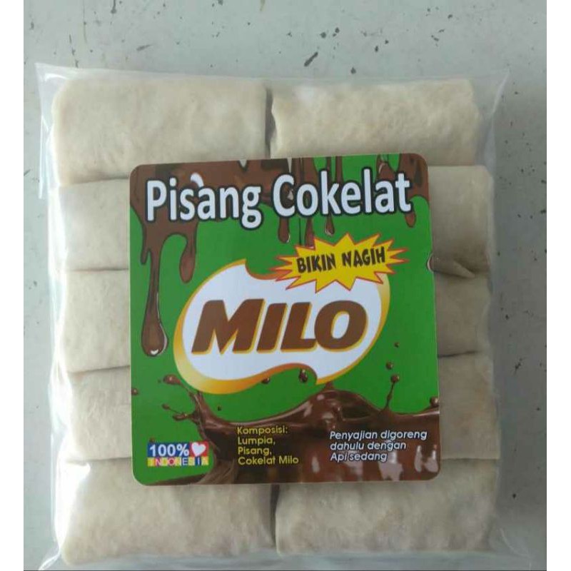 

Pisang cokelat milo piscok milo