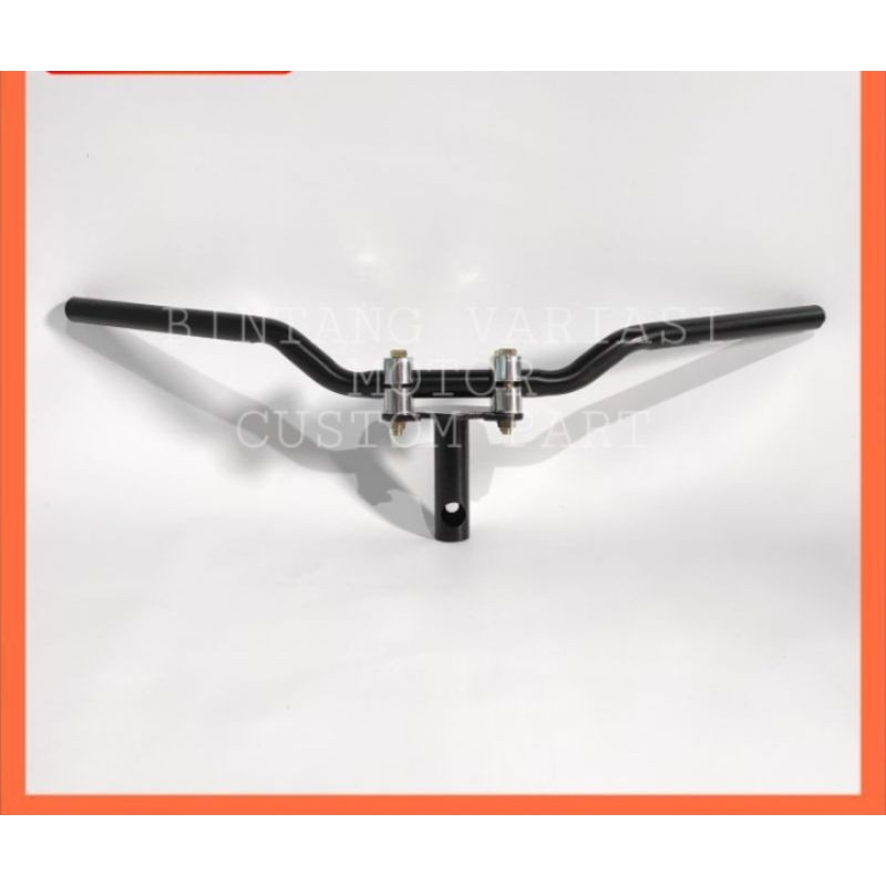 PAKET STANG RZR PLUS DUDUKAN STANG RACING ROAD RACE BEBEK MATIC SUZUKI