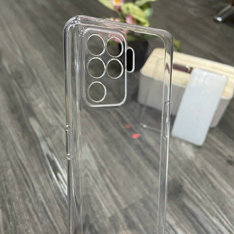 Oppo Reno 5F Softcase Bening Cover Protect Camera Soft Case Silikon Clear Case