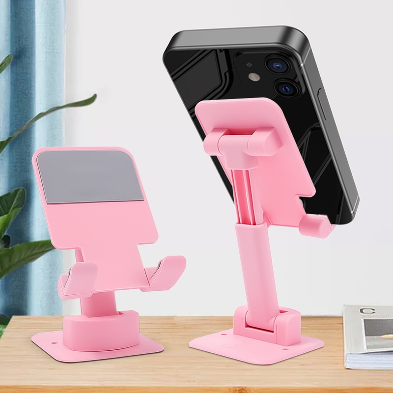 Bracket Stand Holder Handphone / Tablet Universal Multifungsi Portable Bisa Dilipat / Ditarik