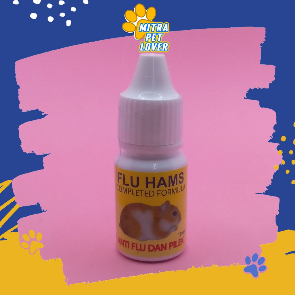 OBAT FLU HAMSTER - FLU HAMS 10 ML - ANTI PILEK INFEKSI PERNAPASAN AKUT INGUS PARAH BATUK HAMSTER TIKUS - MURAH GARANSI KUALITAS ASLI ORIGINAL - PET ANIMAL HEALTHCARE &amp; VETERINARY TAMASINDO KESEHATAN VITAMIN TERNAK HEWAN BINATANG PELIHARAAN MITRAPETLOVER