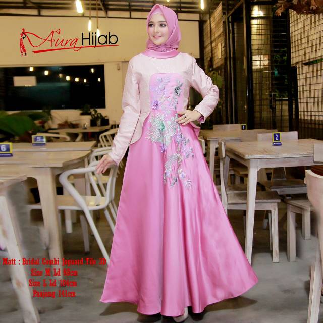 Gaun pesta Murah SHELENA by AuraHijab