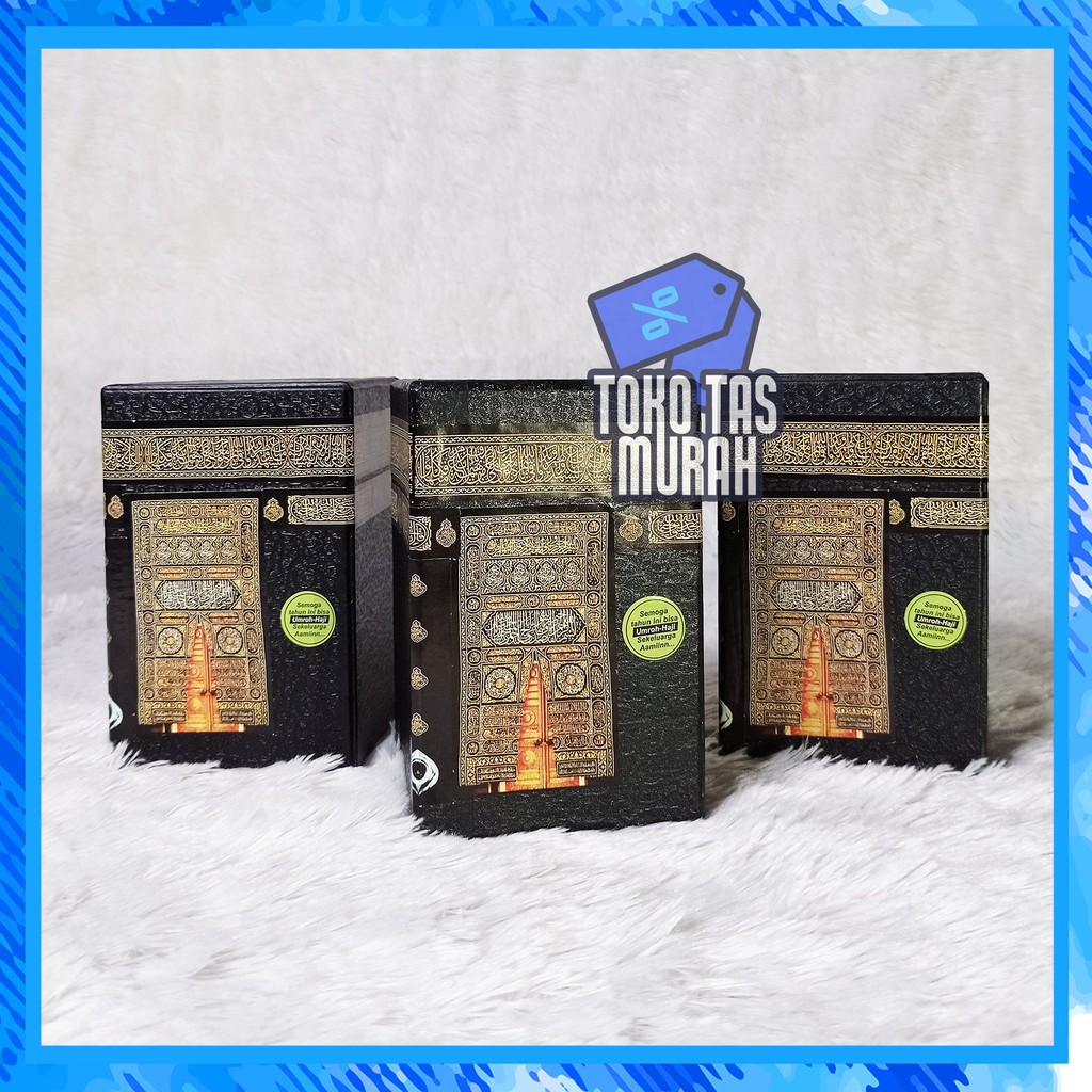 CELENGAN KA'BAH Tanpa Kunci Miniatur Kabah Tempat Penyimpan Uang Unik Bentuk Kakbah Souvenir haji-4