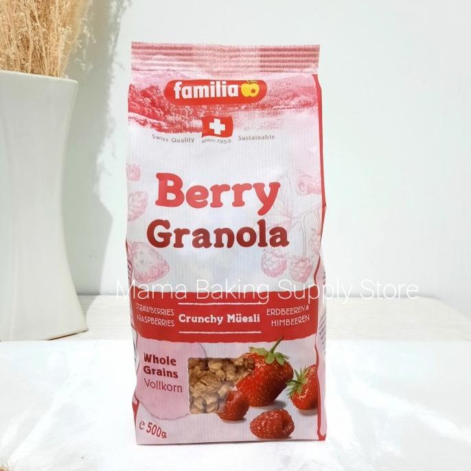 

Big Sale FAMILIA Berry Crunch Granola Berries Crunchy Muesli 500 gr Import Big Sale