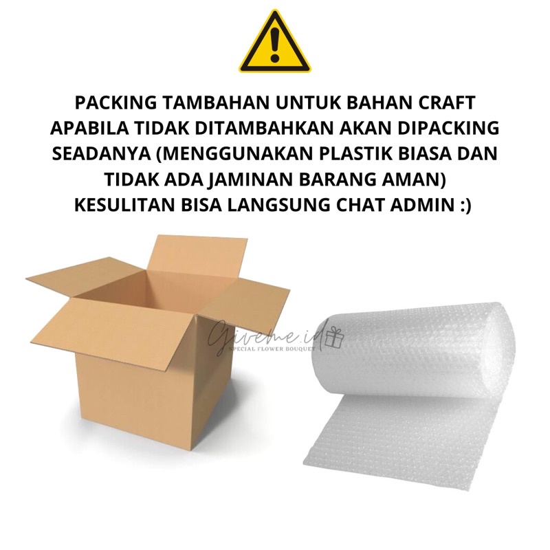 

PACKING KARDUS UNTUK BAHAN KERAJINAN