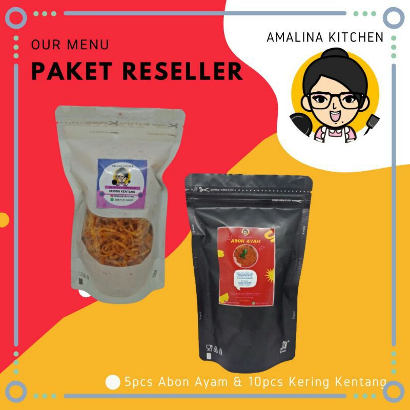 

abon/ abon ayam& kentang Mustafa/ Paket reseller