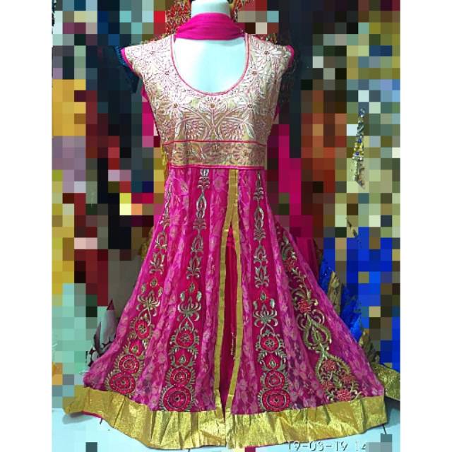 Baju india impor/ anarkali/ Maxi dress/ party dress/ baju pesta/ busana muslimah/ gamis india