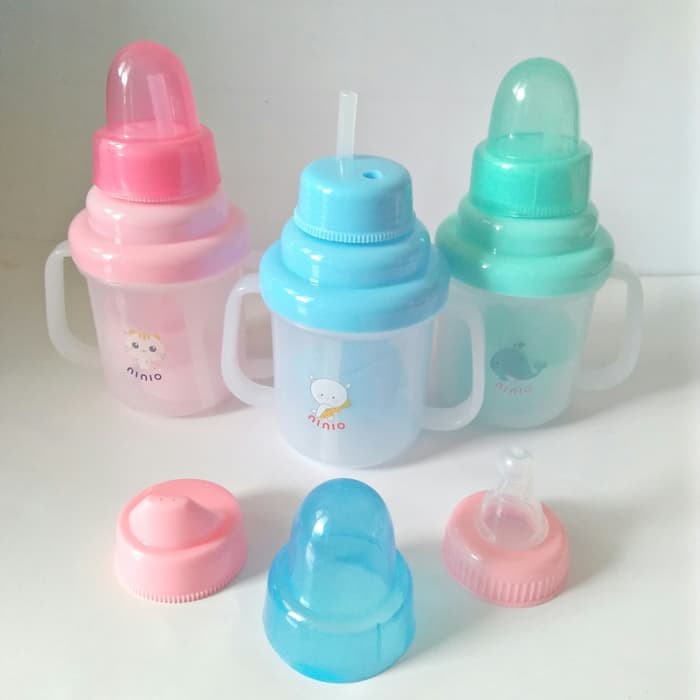Ninio Training Cup 3 in 1 / Botol Susu Bayi Step 1-2-3