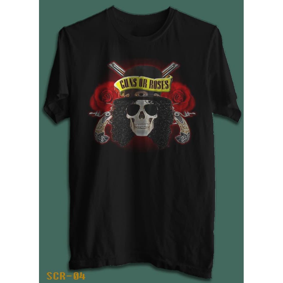 Kaos AXL ROSES - Band GUNS and Roses