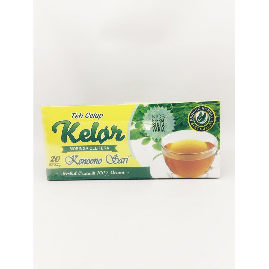 Teh Celup Daun Kelor Moringa Tea Herbal Asli Original