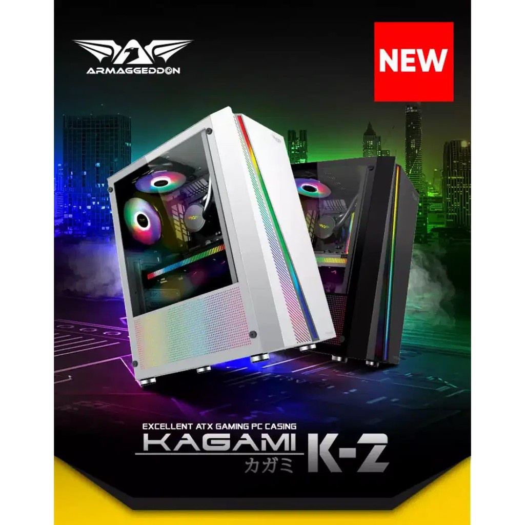 Armaggeddon Kagami K2 Full ATX Gaming PC With RGB Lightning Effect