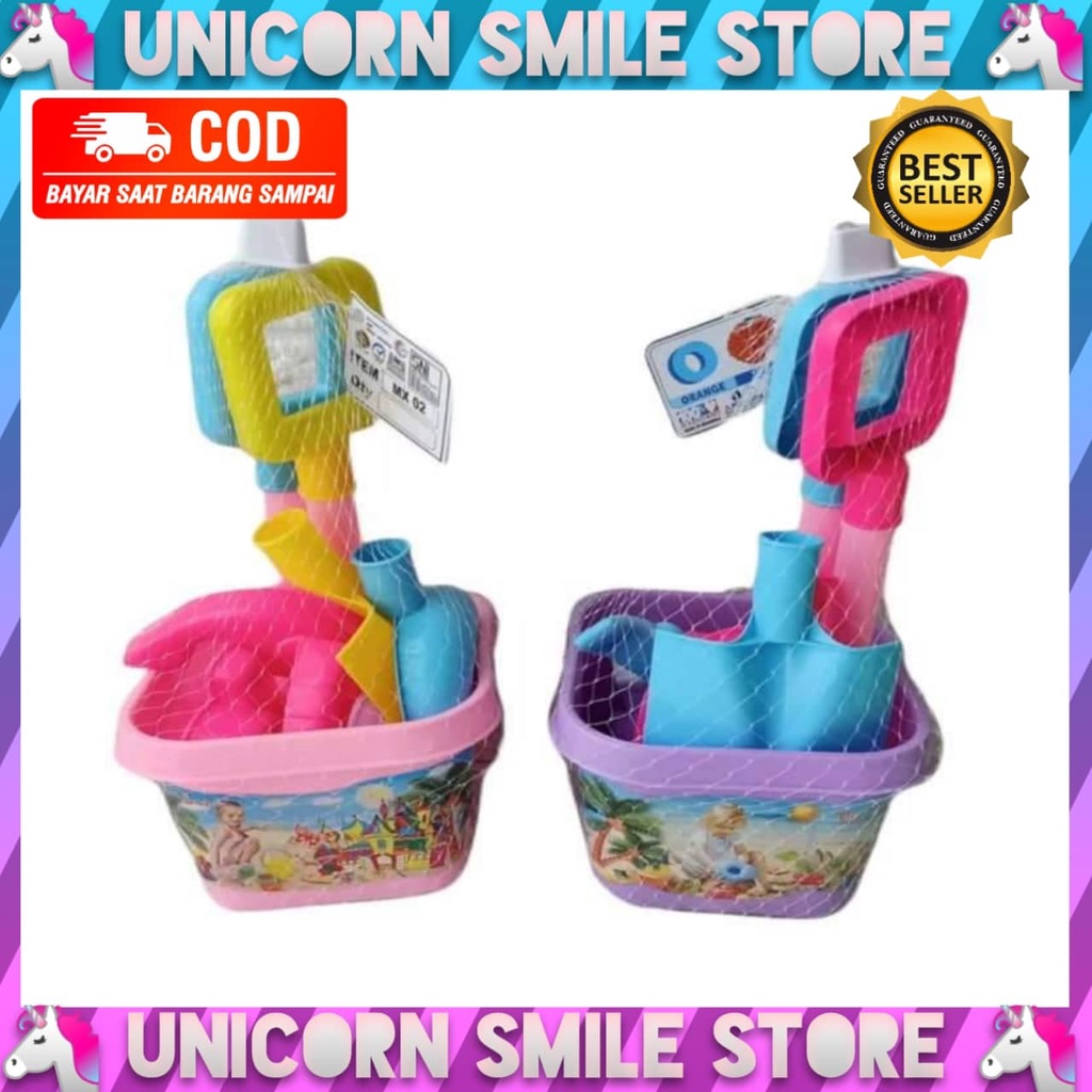 Mainan Anak Cetakan Pasir Ember / Mainan Ember Cetakan Di Pantai Mx 02 Ukuran Panjang Promo Cod