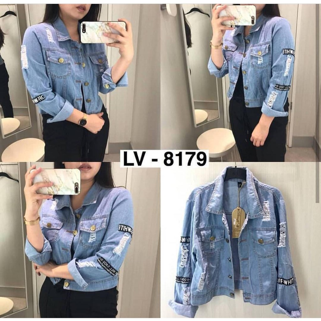 1000+ Model Jaket Levis Pendek HD