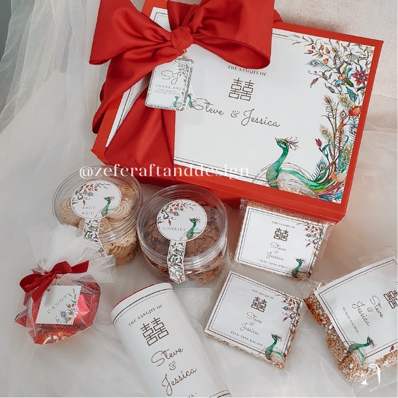 

hampers sangjit CHERRY package souvenir sangjit kue sangjit