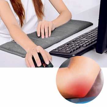 Bantalan Pergelangan Tangan Keyboard Pad Ultra Memory Foam / Alas Bantalan Keyboard Bantalan Keyboard Pad / Bantalan Tangan Keyboard Wrist Rest Pad Anti-Slip Memory Foam Wristpad / Dudukan Tangan Keyboard Murah Meriah Halus Soft Wirst Pad Anti Slip