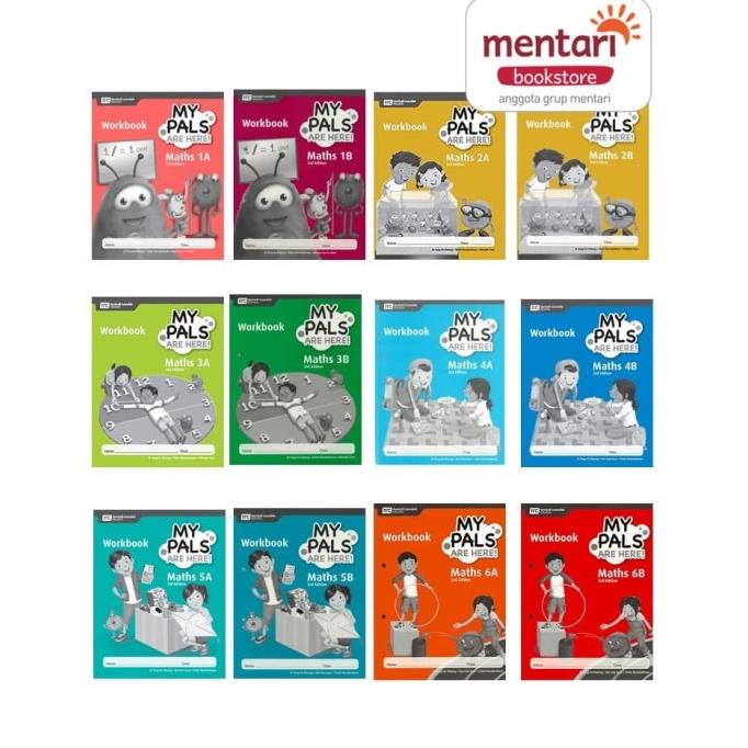 

My Pals are Here Maths Workbook 3 Edition|Buku Pelajaran SD