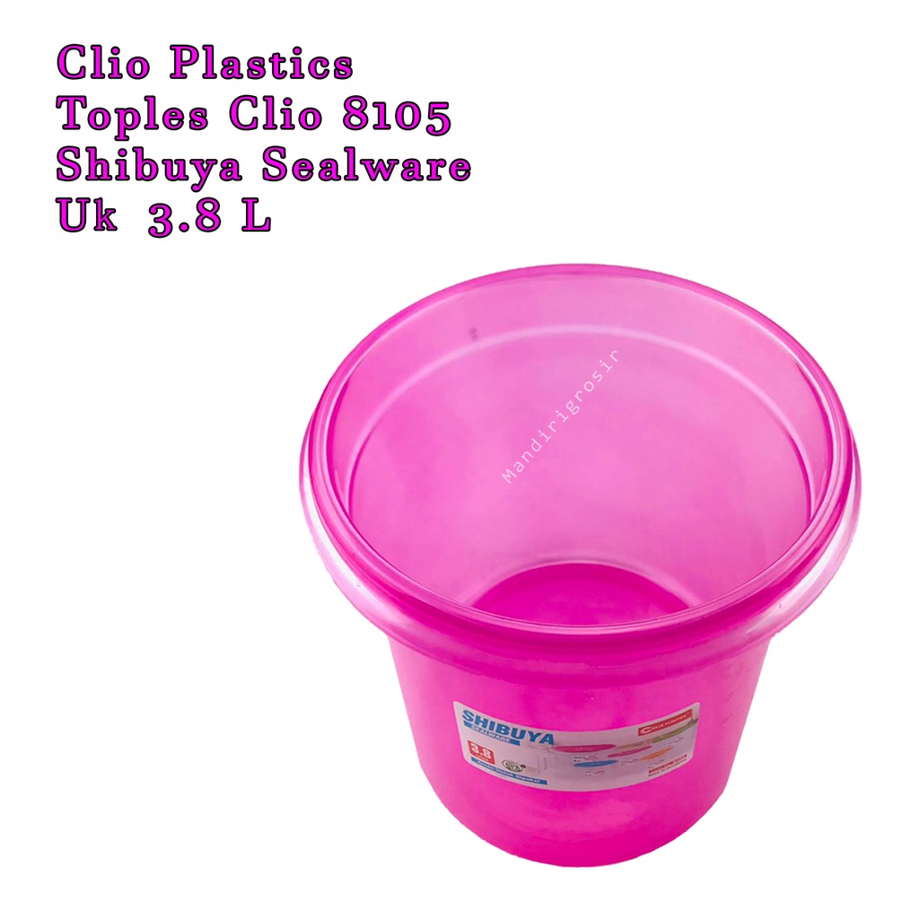 Clio Plastics *  Toples Clio * Shibuya Sealware * 3.8 L * 8105