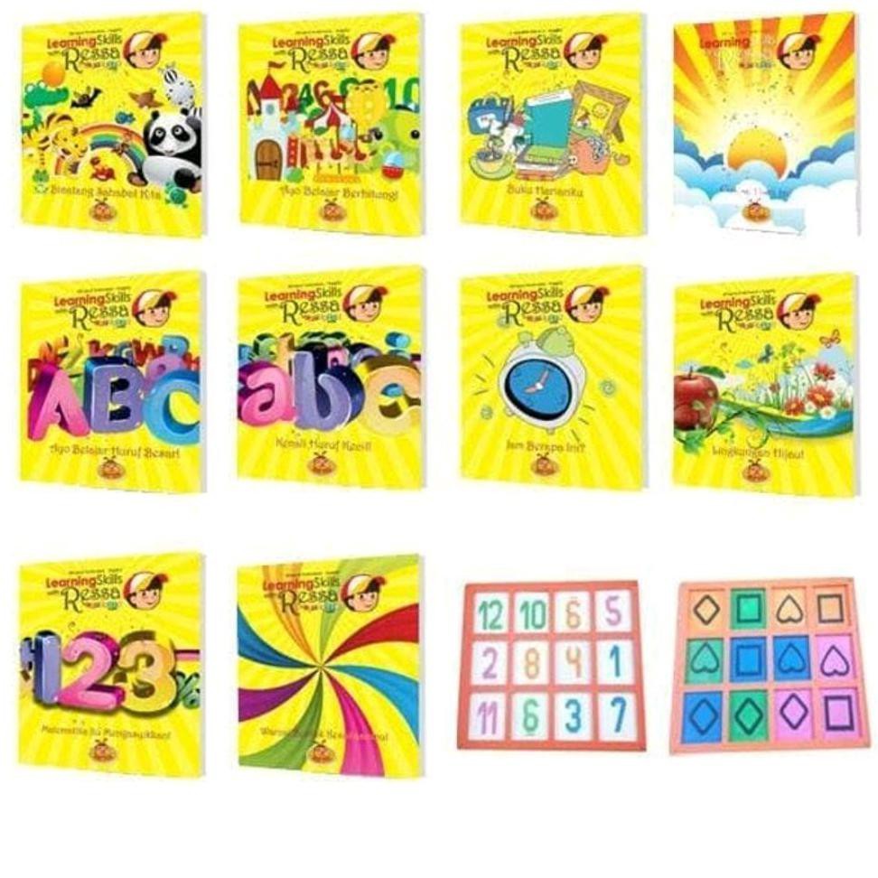 Paling Murah Learning Skill With Ressa Ready Stock Diskon 50Persen