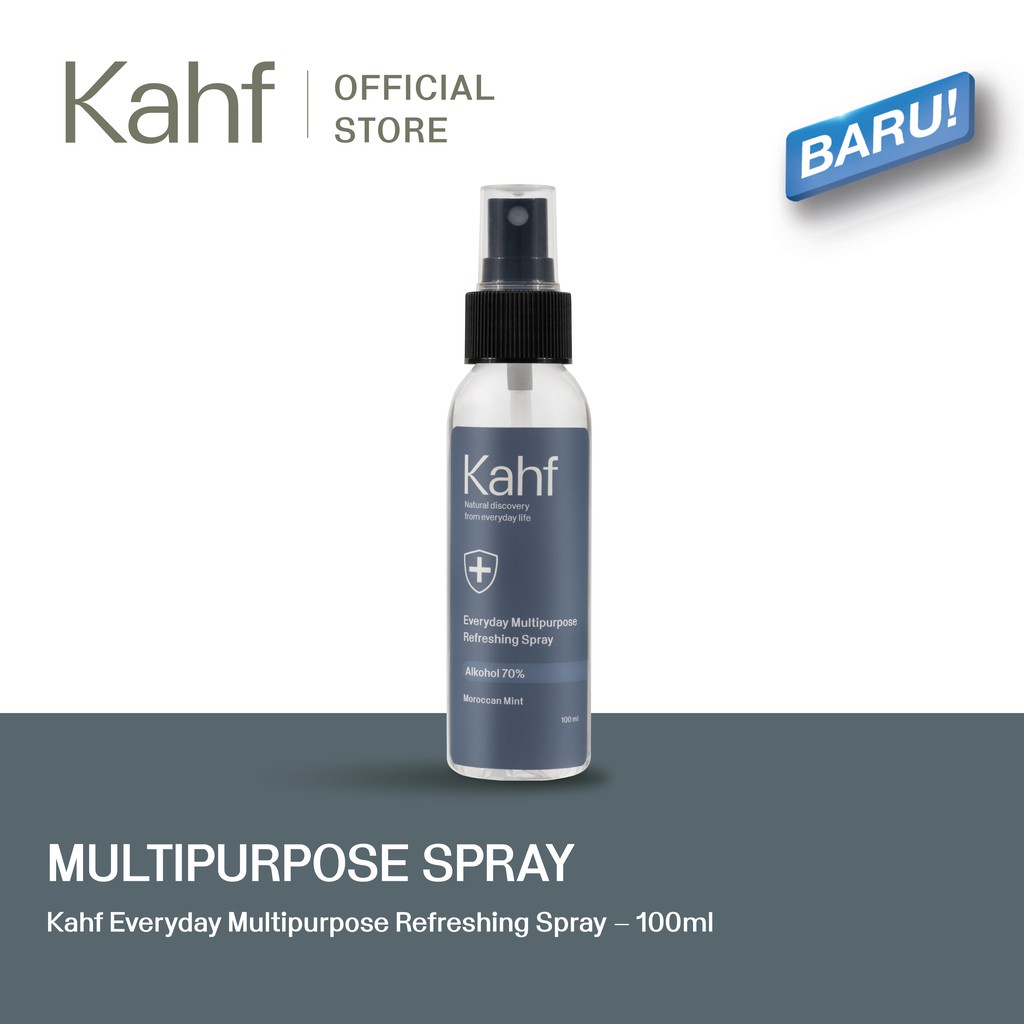 KAHF Everyday Multipurpose Refreshing Spray 100ml - Anti Bau Badan Kaki Ketiak