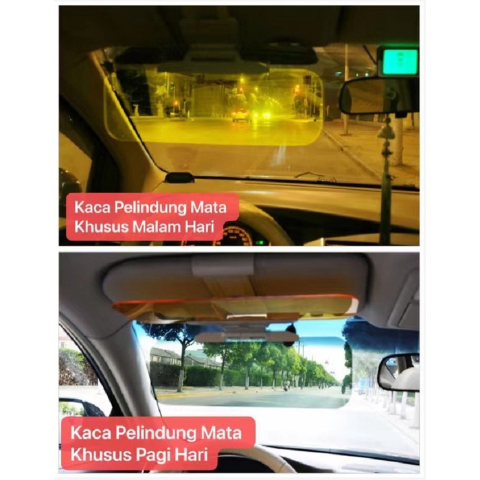 Pelindung Mata Dari Silau Sinar Lampu / Anti silau Matahari siang dan malam hari / HD Vision Visor Car Sun Glasses AM-23 AM-11