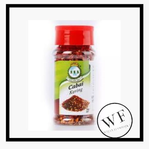 

113 cabai kering kasar / bumbu masak cabai kering/ chilly flakes 35g