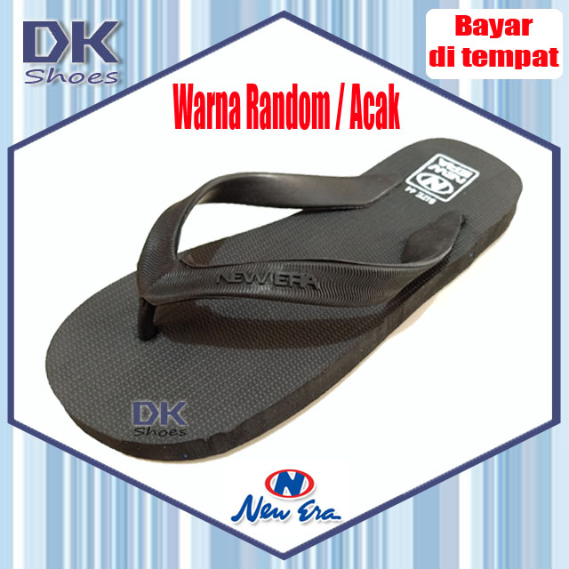 New Era Miami Anak Dewasa / Sandal Jepit Karet Murah / Sandal Wudhu / Sandal Sehari-hari