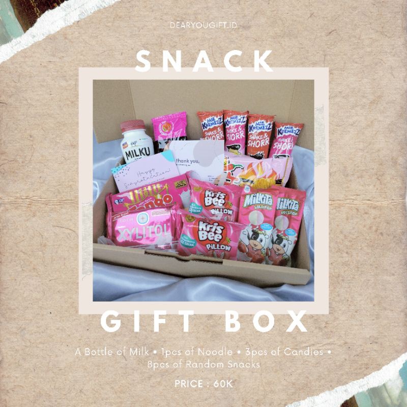 

SNACK HAMPERS | KADO ULANG TAHUN/PACAR/SAHABAT/TEMAN