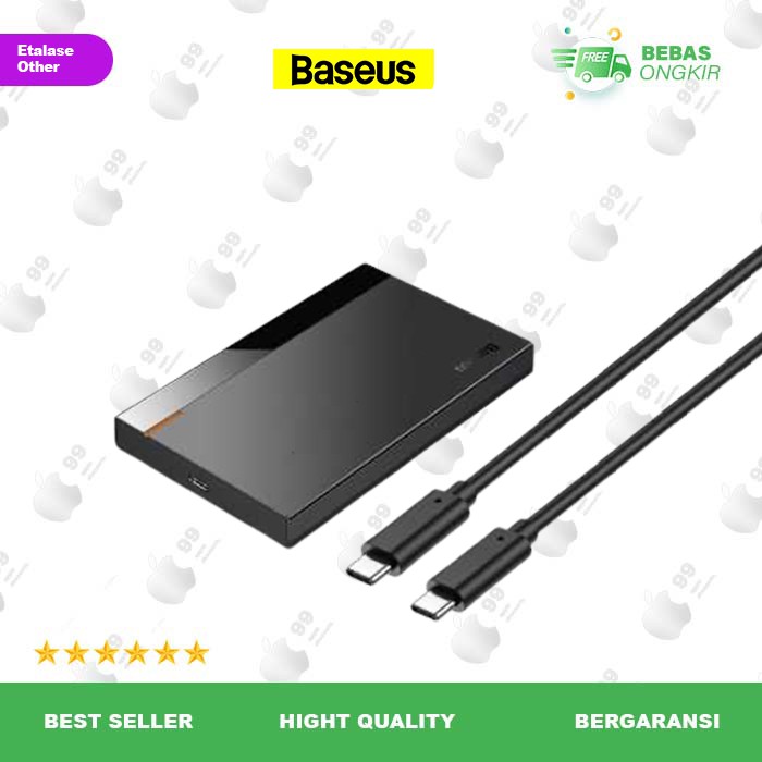 Baseus Full Speed HDD Enclosure Case 2.5 Inch USB C Gen2 - CAYPH-C01