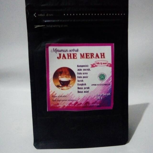 

Jahe merah khas cirebon