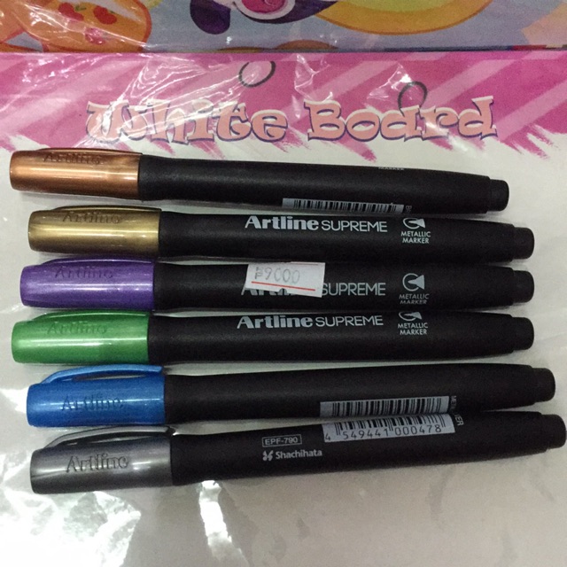 

metallic marker artline