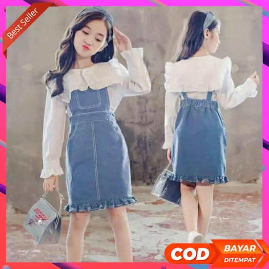 Rihana Set Kids Busana Muslim Anak Perempuan Setelan Anak Cewek Tunik Anak Perempuan Set Celana Kd S