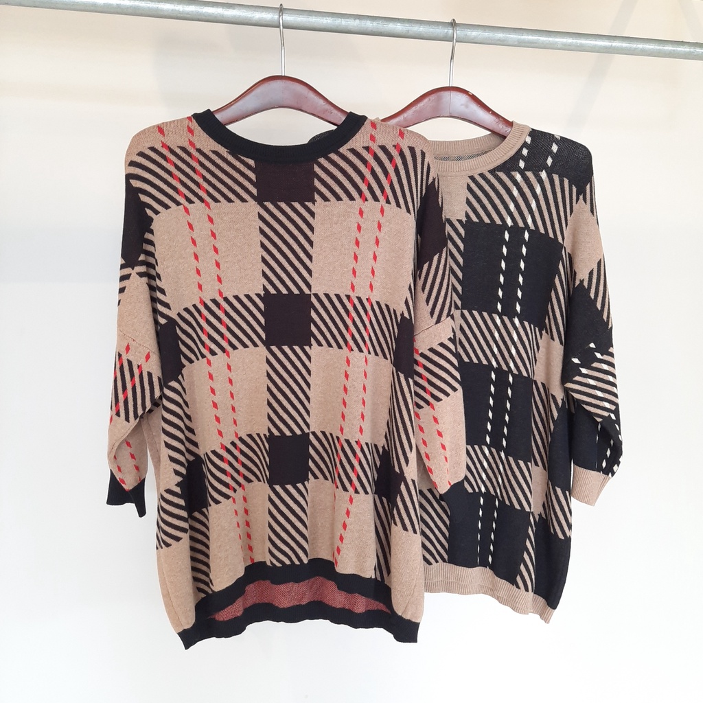 Atasan Rajut Wanita Big Size