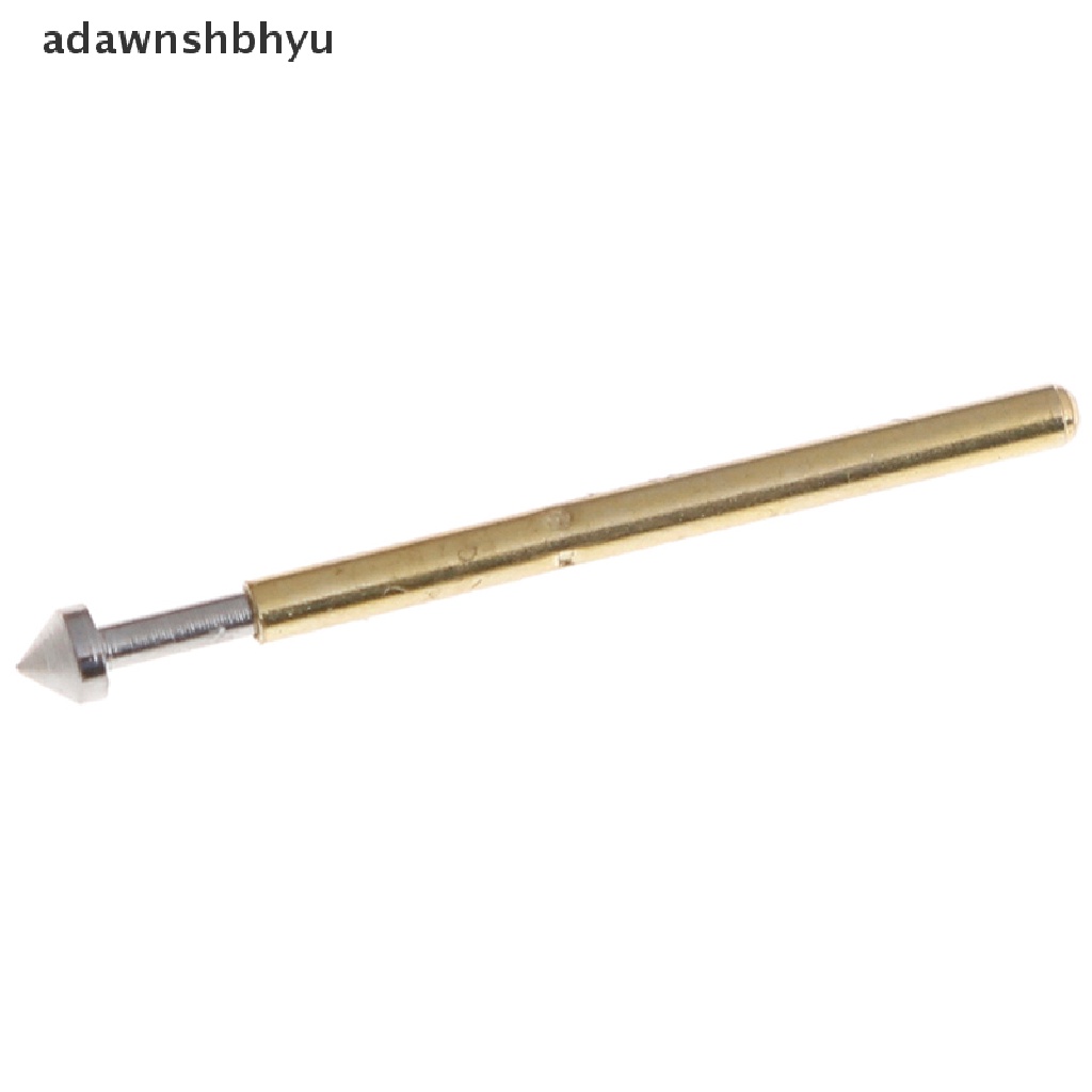Adawnshbhyu 100Pcs P75-E2/E3 spring test probe pogo pin 1.3/1.5mm Kepala Kerucut 1.0mm Bidal