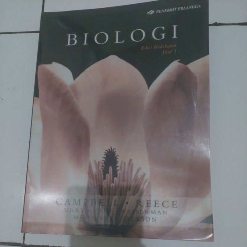 [BUKU BEKAS] BIOLOGI EDISI KEDELAPAN JILID 1 CAMPBELL•REECE ERLANGGA