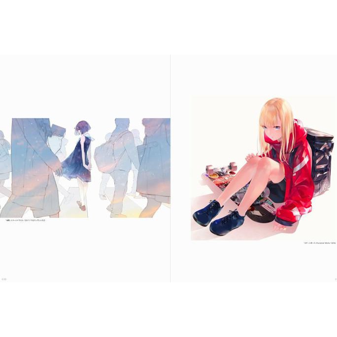 Sousou Illustration Making & Visual Book (Artbook + Tutorial Book)