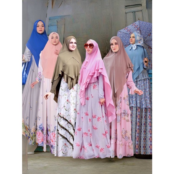 SET SYARI BY JAWHARA SYARI • VIENNA • FREYA • SHOPIA • KUMALASARI • SEPHIA • NAOMI