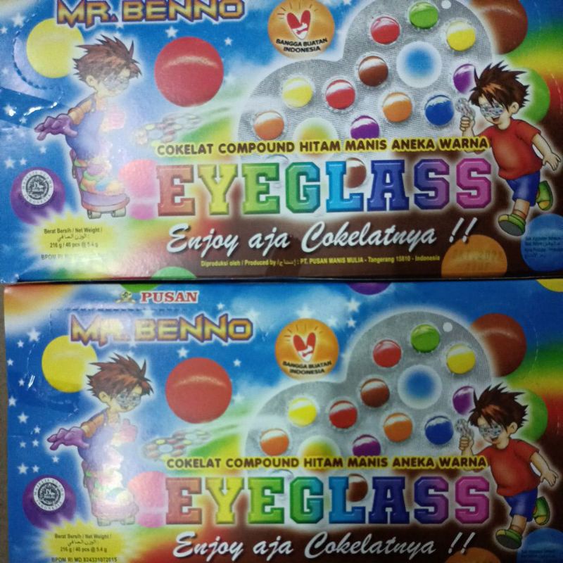 

Eyeglas (Permen kacamata)@40pcs