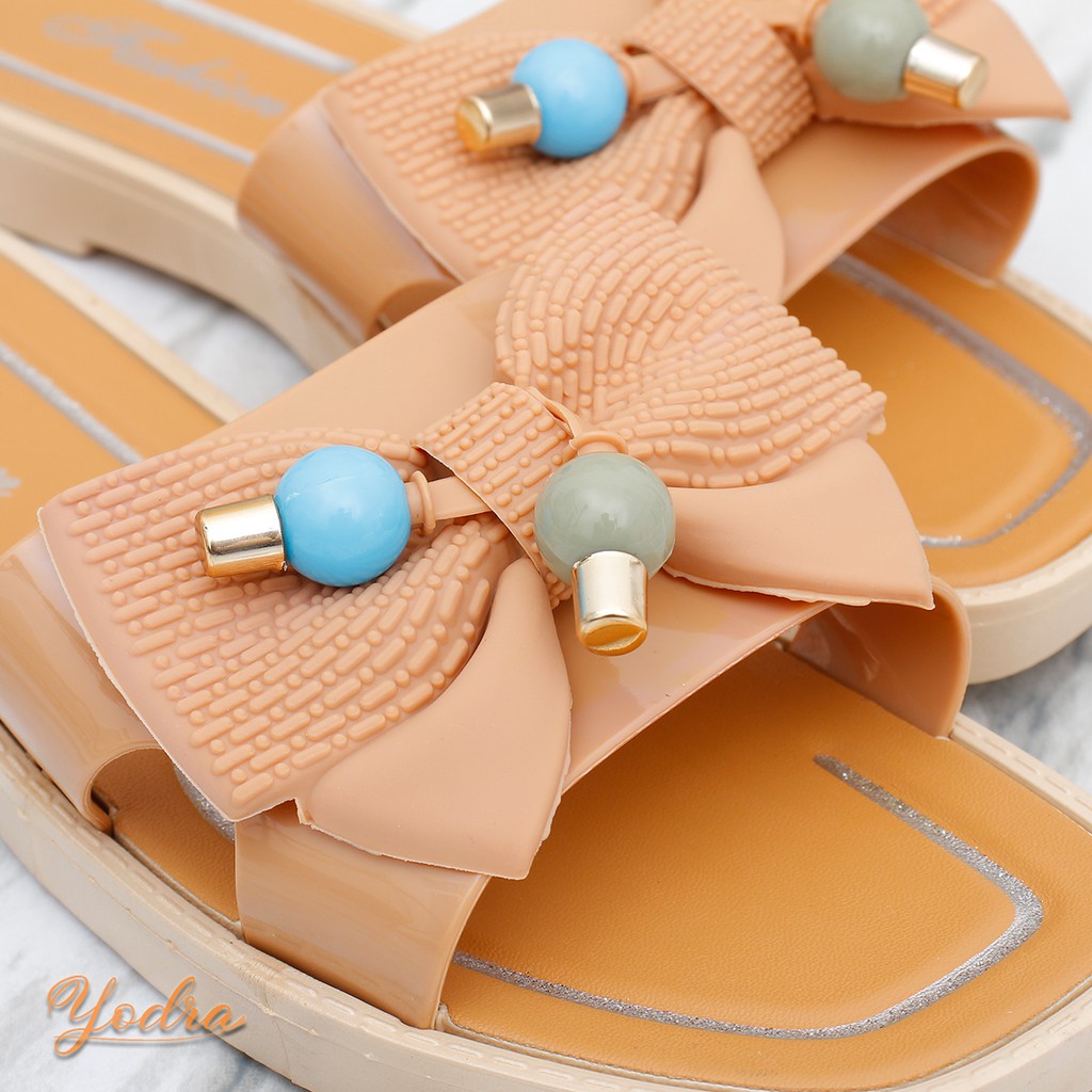 Yodra Juniper Flip Flop Jelly Shoes Import YDR117 Real Pict TANPA KOTA SEPATU