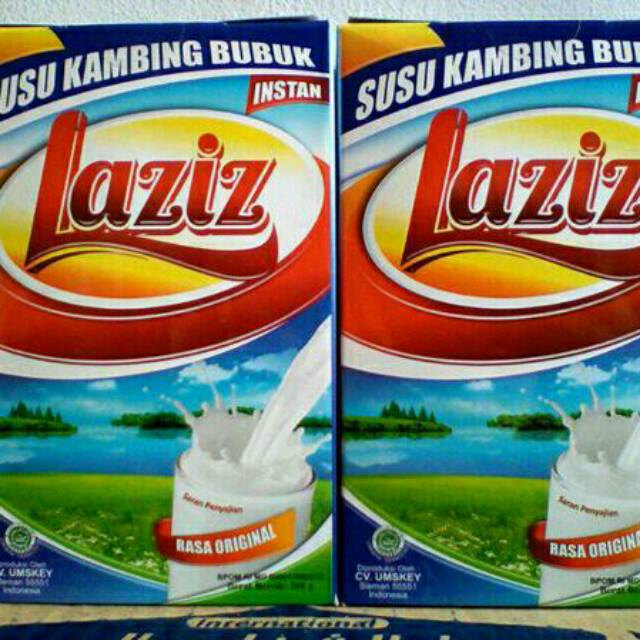 

Susu Kambing Bubuk Instan rasa Original "LAZIZ