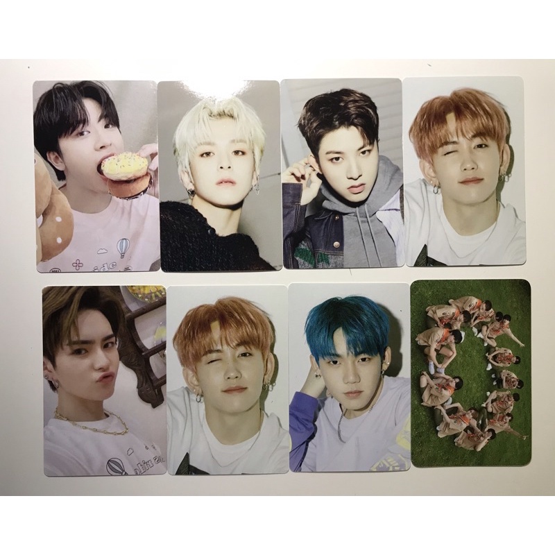 READY PHOTOCARD MD POP UP STORE JIKJIN SET TREASURE YOSHI POUT JUNGHWAN DONAT