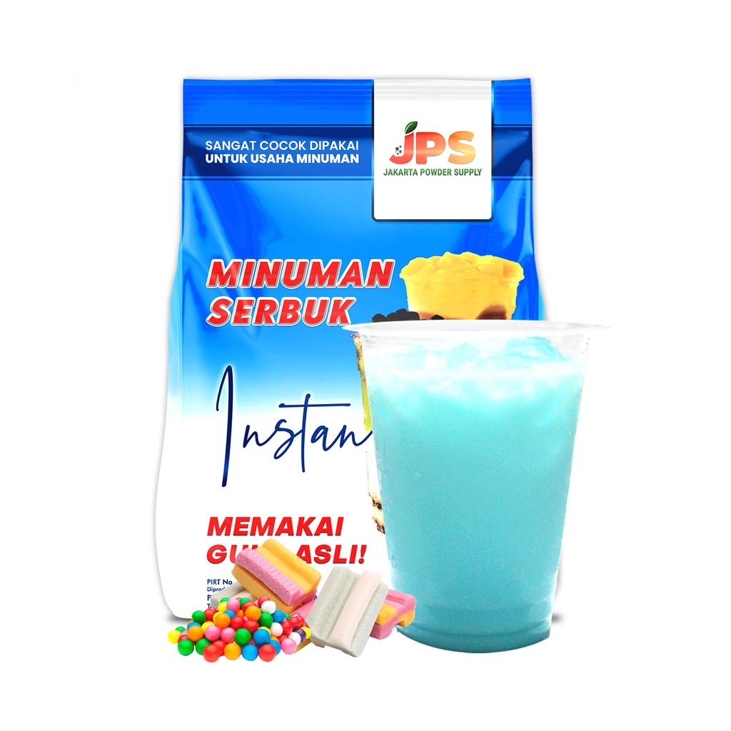 

JPS Bubble Gum Mix Serbuk Powder Minuman 1 Kg