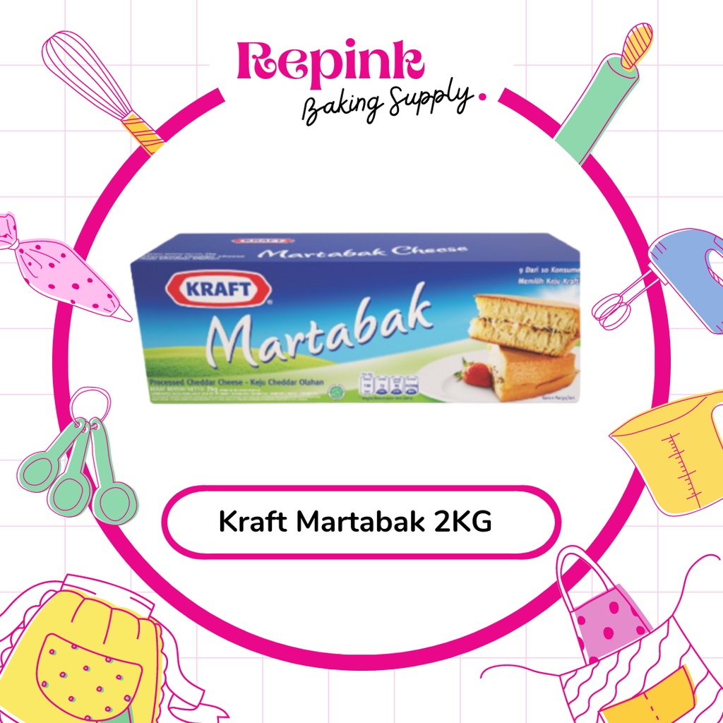 

Kraft Martabak 2kg | Keju Kraft Martabak 2kg