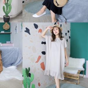 ☝ DASTER VIRAL KEKINIAN | DASTER RUFFLE POLOS | DASTER KARUN REMEJA | BAJU TIDUR ✵