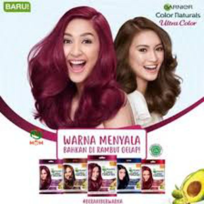 GARNIER/SEMIR RAMBUT/CAT RAMBUT GARNIER/GARNIER HAIR COLOUR/PEWARNA RAMBUT GARNIER/CAT RAMBUT